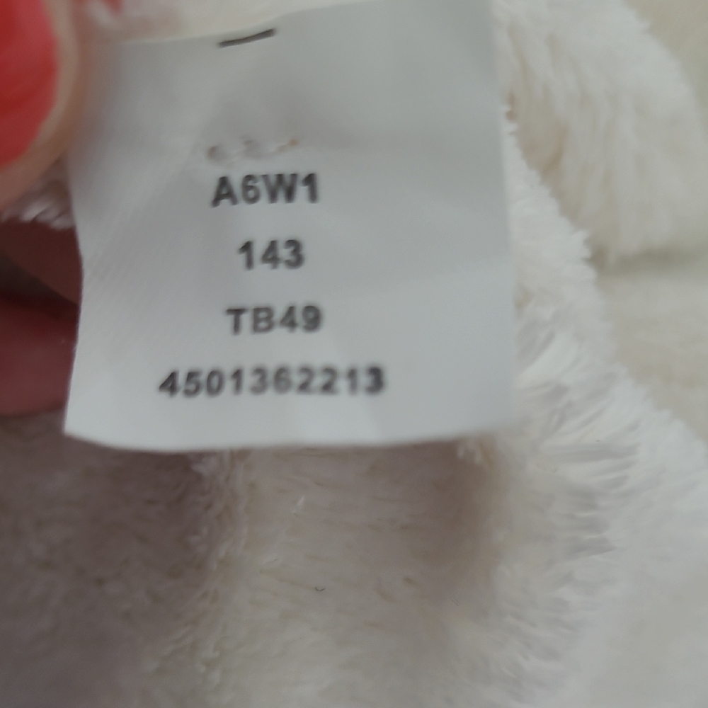 The North Face Kids' Teal and White Knit Hat - Picture 2 of 4